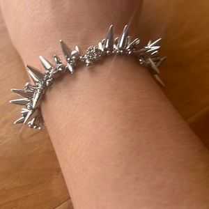 Stella & Dot Silver Renegade Bracelet